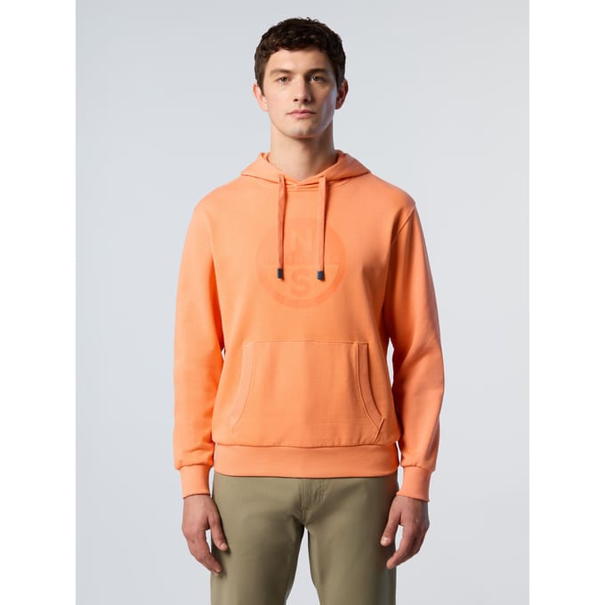 North Sails Hoodie Maxi-logo afdrukken
