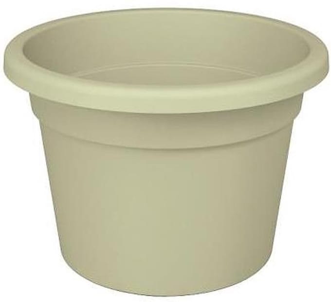 Bloempot Rond Premium 22cm + Bodemgaten SALIEGROEN Nicoli / 5 STUKS ! /