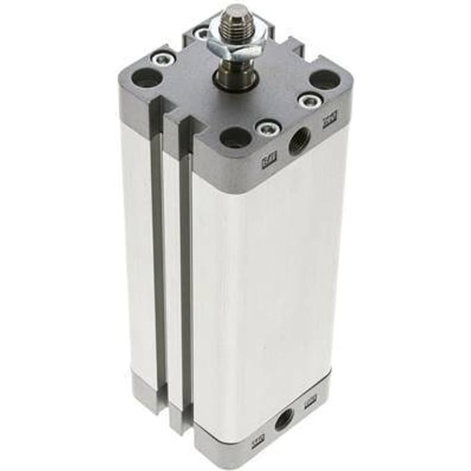 ISO 21287 Compacte Dubbelwerkende Cilinder 40-100mm - Magnetisch - Mannelijke Stang