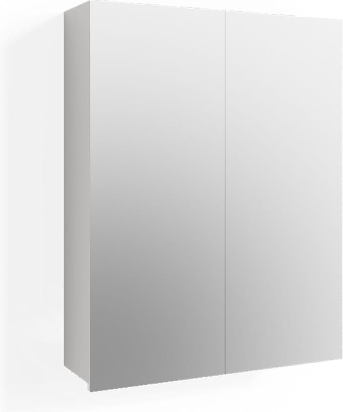 Vicco Fredd Badkamerspiegelkast – 60 x 77 cm Wit Hoogglans