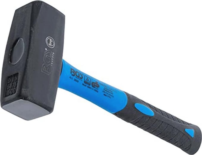 Moker met Glasfiber Steel - 1500 g - DIN 6475
