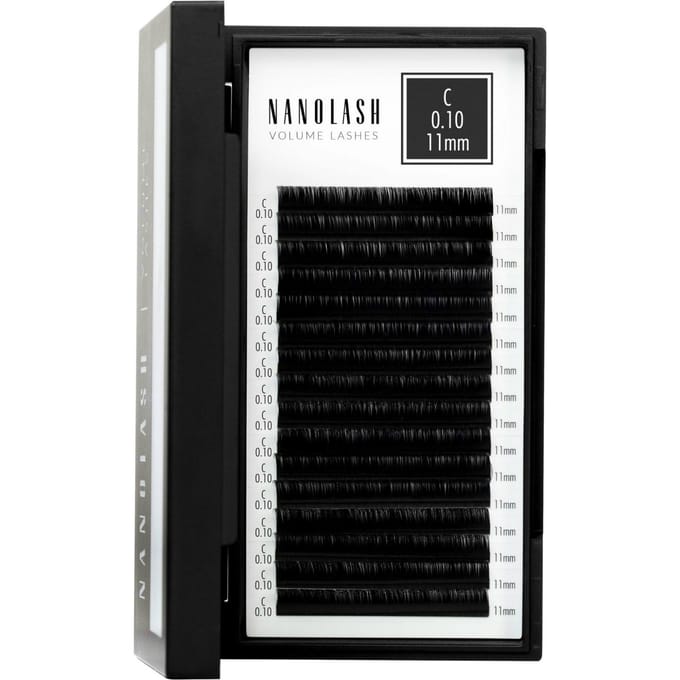 Nanolash Volume Lashes Nepwimpers - 0.10 C - 11mm