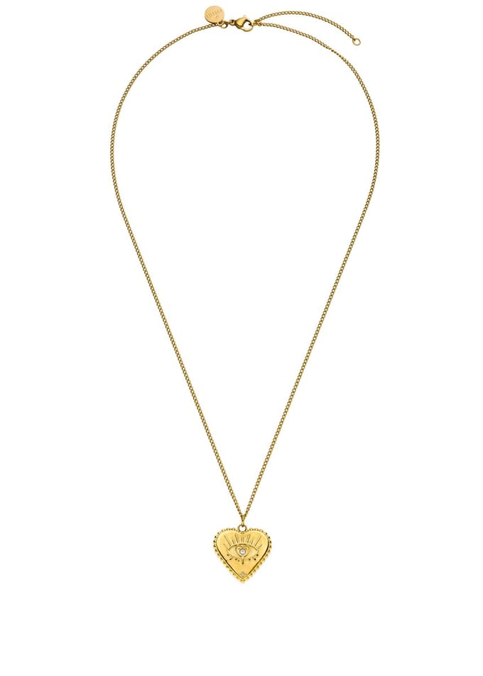 PURELEI Bright Heart Kette Gold Größe: OS | Halsketten Outlet | Damen | Gelb