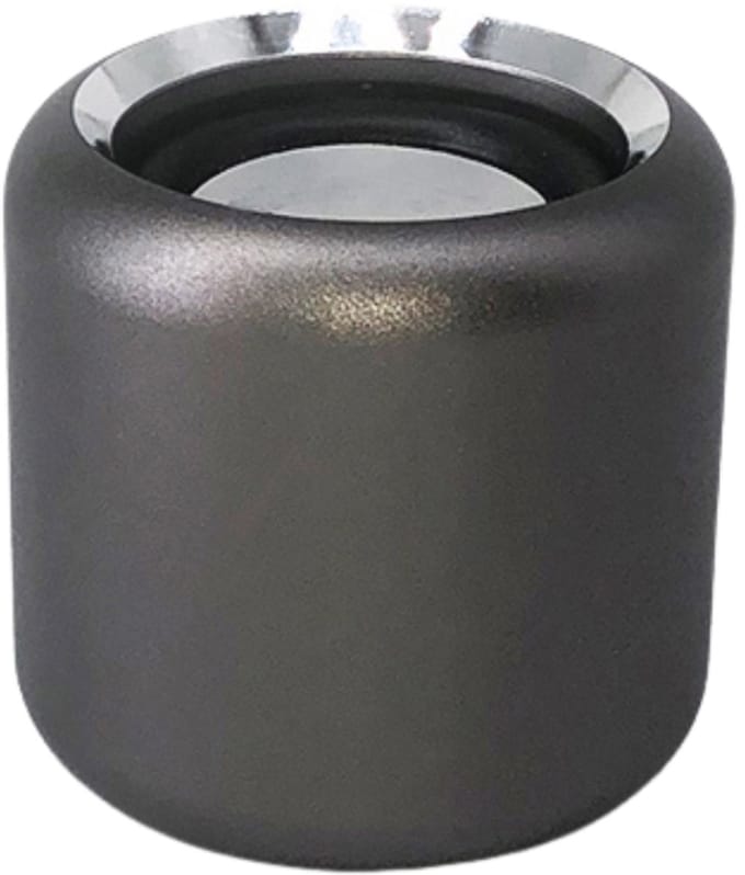 Mini Bluetooth Speaker met Deep Bass – Aluminium Behuizing – TWS Pairing – Compact & Draagbaar - M6- Grijs