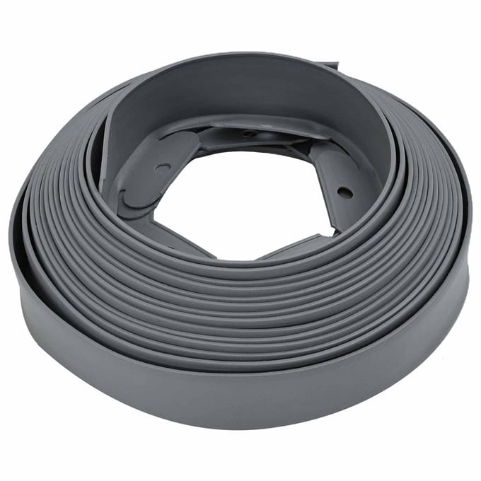 vidaXL - Gazonranden - Grijs - 2000 - x - 4 - x - 5 - cm - Kunststof