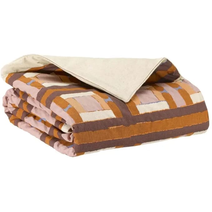 Bedsprei met print Vivaraise Taho