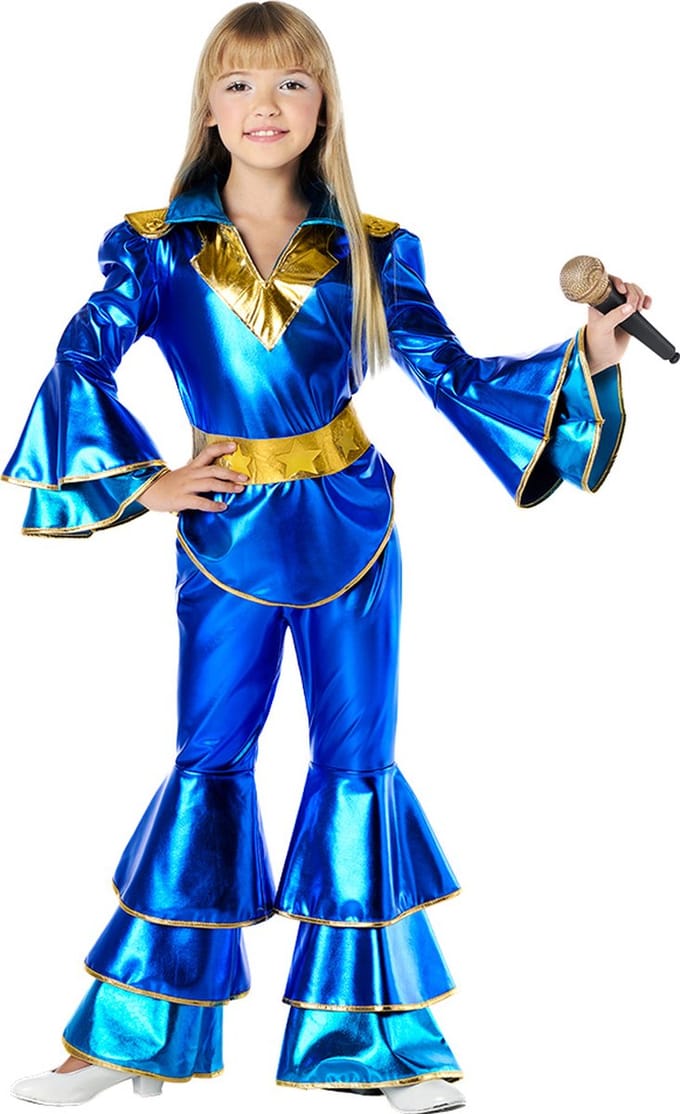 Boland - Kostuum Dancing queen (7-9 jr) - Kinderen - Danser/danseres -