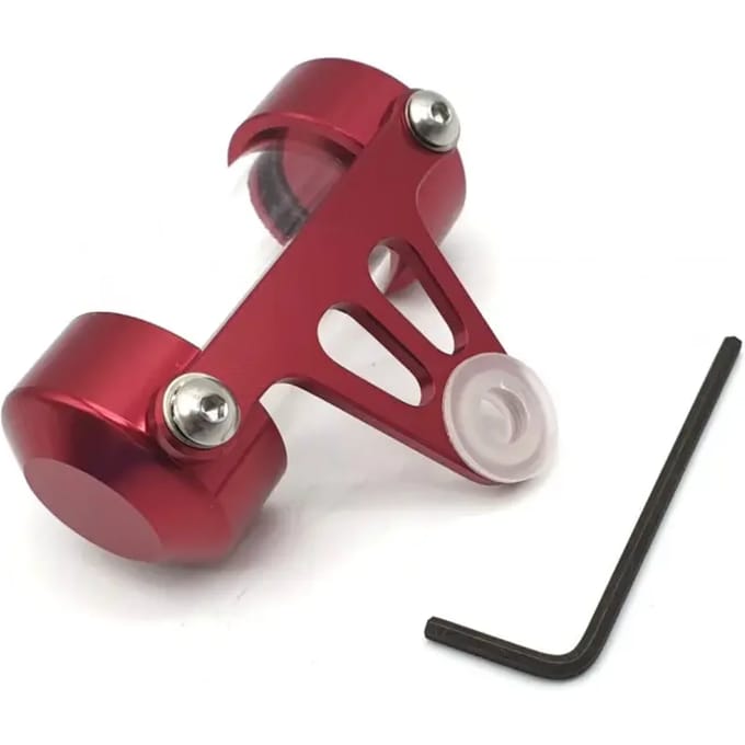 Cilindrische aluminium stickerhouder Brazoline