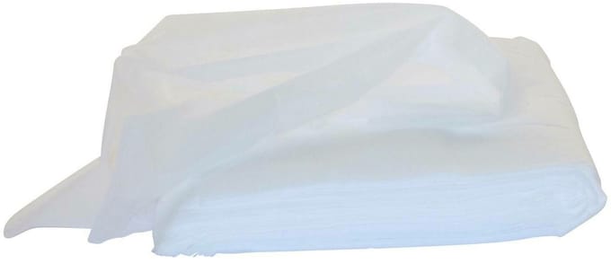 Stofwisdoek Polypropyleen 26-Grams – 25x60 cm – Wit – 100 Stuks