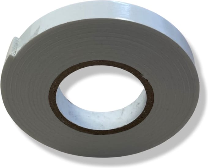 10 Cards & Crafts Rollen Dubbelzijdig Foamtape - 2,0mm dik - 12mm breed