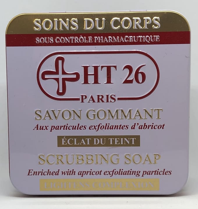 HT 26 Savon Gommant - Scrubbing Soap Tin 200 gr.
