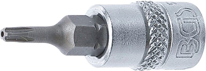 BGS Dopsleutelbit - 1/4 - TS-profiel (voor Torx-plus) met boring TS10