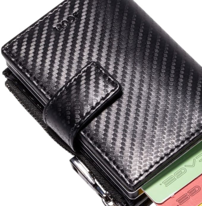 JOOP! kaarthoes Volterra C-Four E-Cage Black zwart
