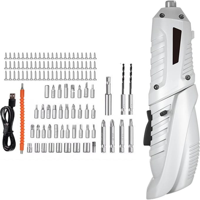 250r/min Schroevendraaier Metalen Bits Set Multifunctionele Schroevendraaiers Reparatie Gereedschapsset Elektrische Schroef 113pcs set veelkleurig