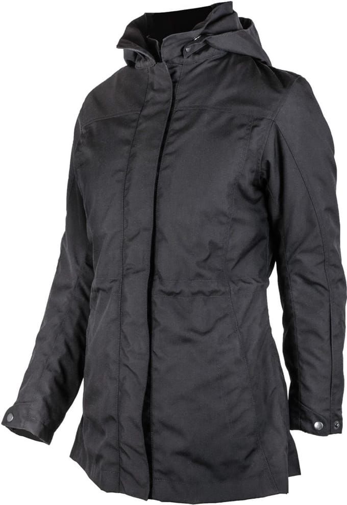 gms Maat 2XL Francine Dames Zwarte Waterdichte Textiele Motorjas - Jas