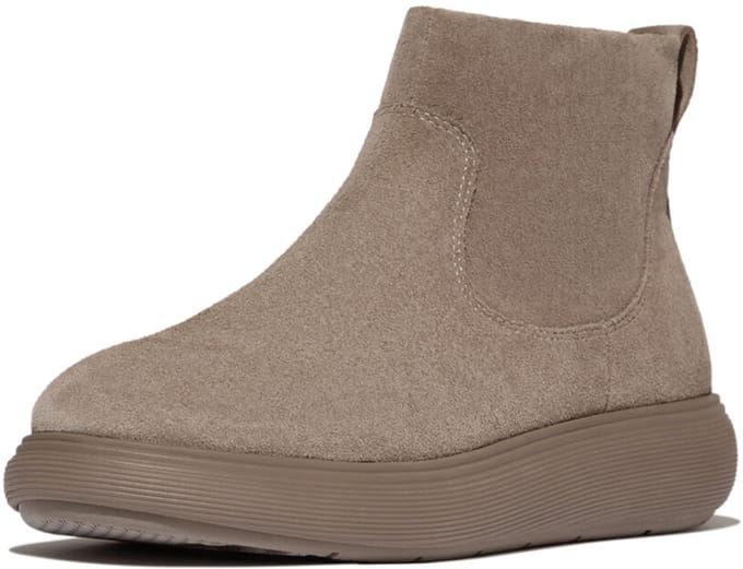 FitFlop IQ-Comff Suede Zip Ankle Boots - Maat 41