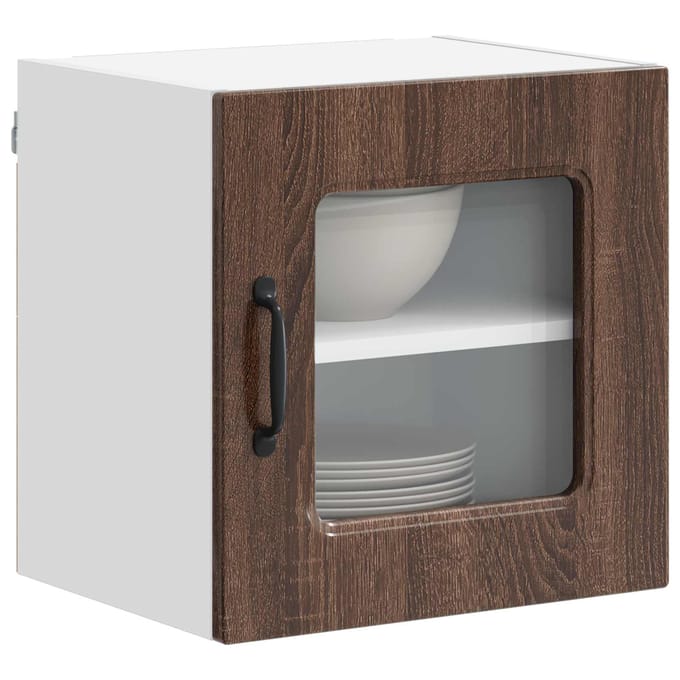 vidaXL - Vaatwasserpaneel - Kalmar - Bruin - Eiken - 40 - x - 31 - x - 40 - cm