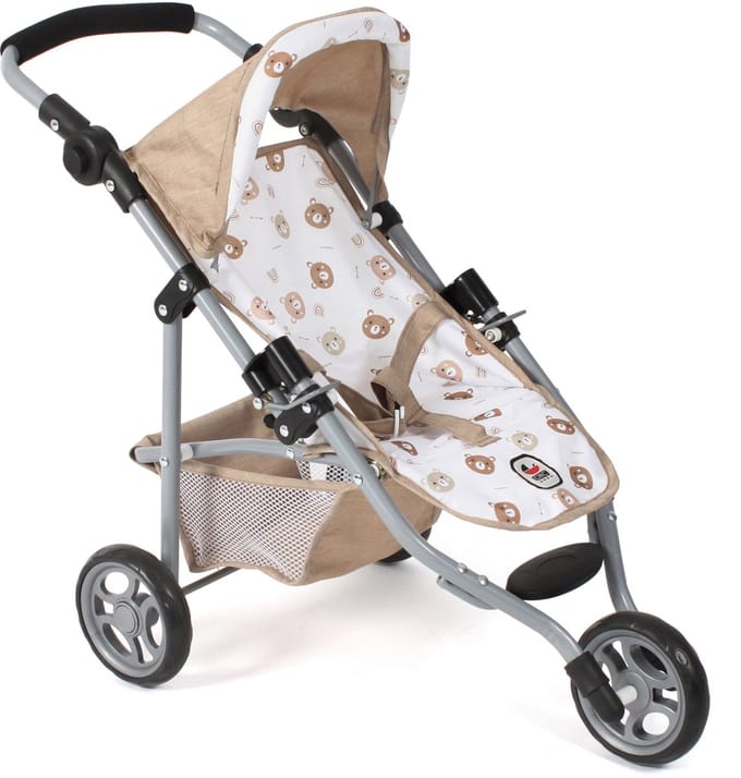 Bayer Chic 2000 - Poppenwagen Jogger Lola - Beertjes Beige