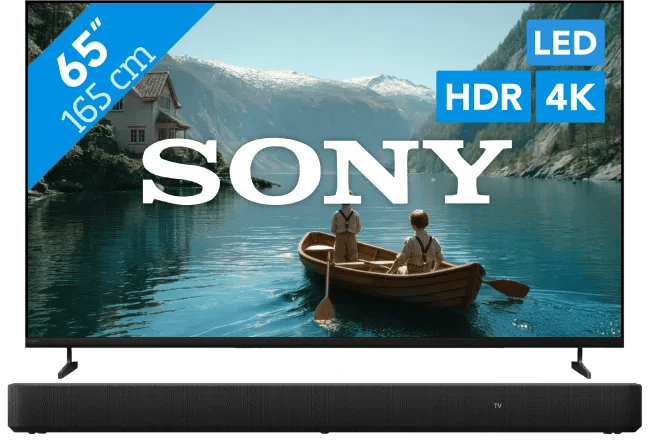 Sony Bravia 3 II Led 65" (2026) + Sony HT-S2000 Zwart