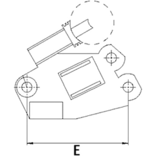 Generatorregelaar HC-CARGO F 032 335 251