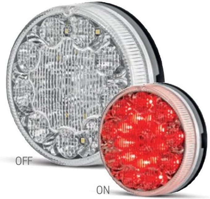 Achterlicht - SIM - 3188 - Helder - LED - Mist - 12V-24V