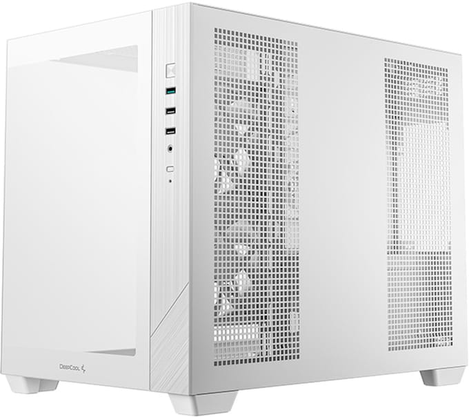 DeepCool CG330 3F WH - Case - Tower - Wit