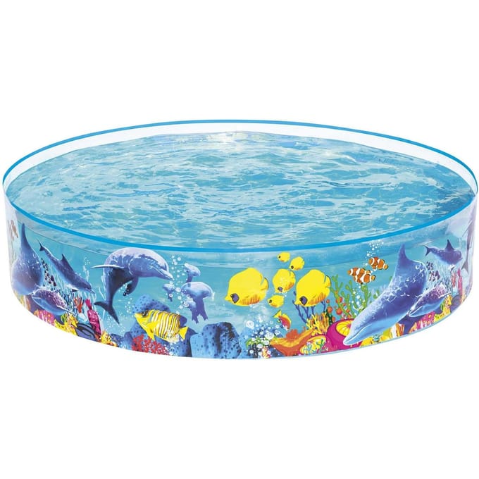 Bestway Kinderbad fixpool Zwembad - 183 x 38 cm vissen
