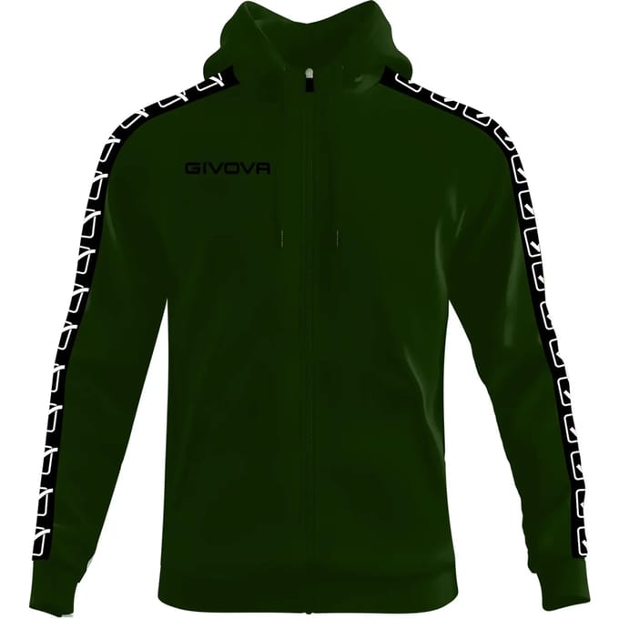 Sweatshirt capuchon met volledige rits voor kinderen Givova