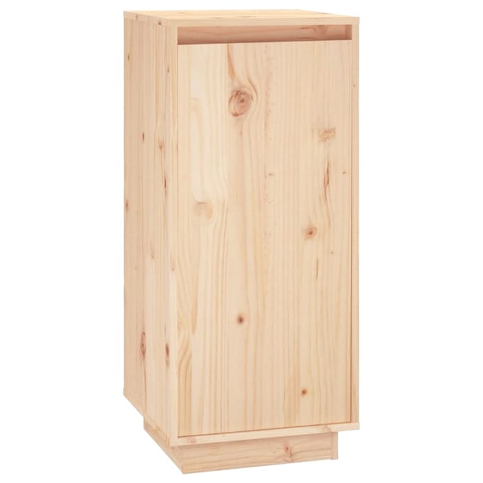 vidaXL - Schoenenkast - 35x35x80 - cm - massief - grenenhout
