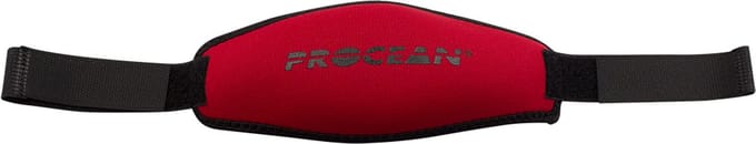 Procean maskerbandje duikbril rood