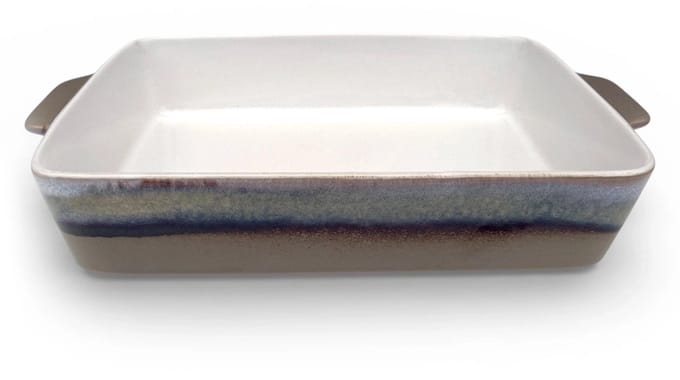 Lavandoux - Ovenschaal - Reactief Glazuur - Rechthoekig - L: 36 x 22 cm