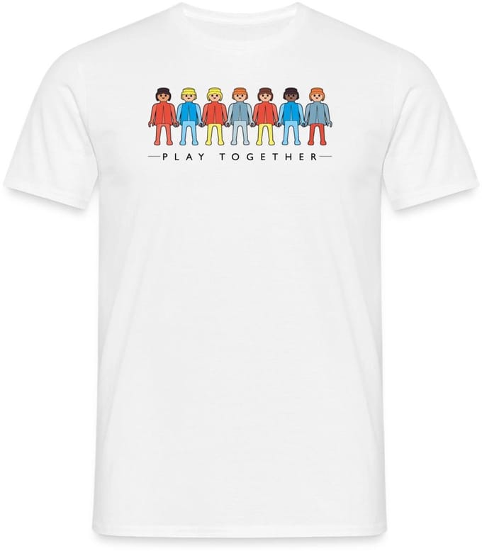Playmobil Figuren Play Together T-Shirt Heren