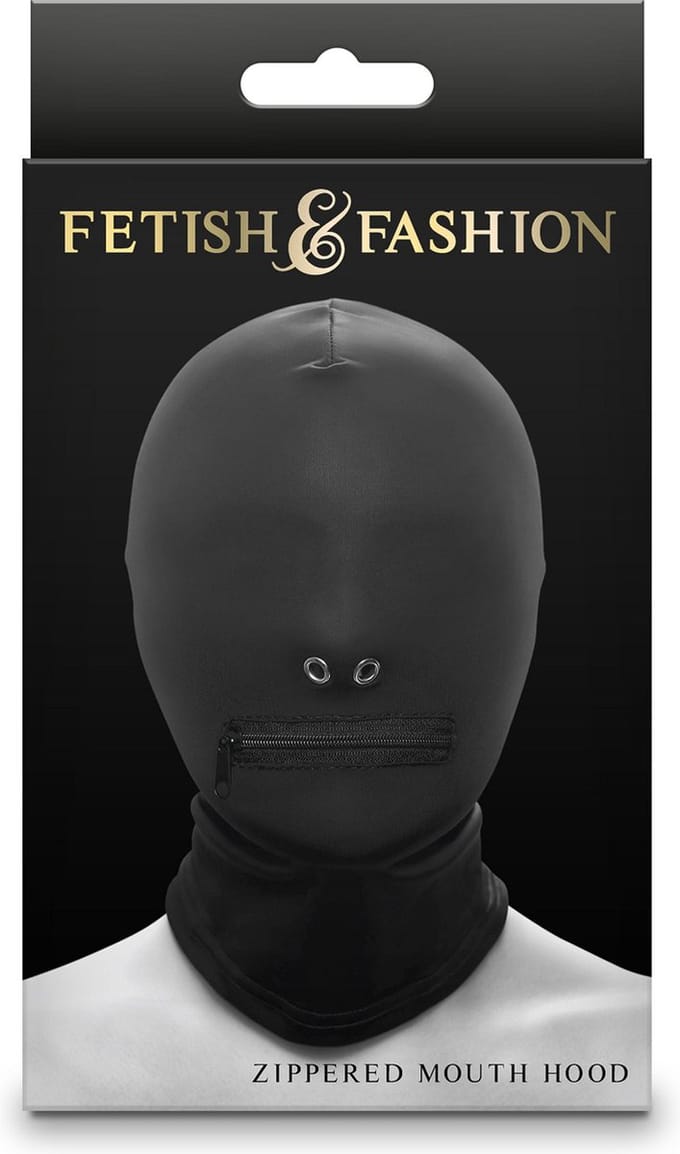 Zippered Mouth Hood