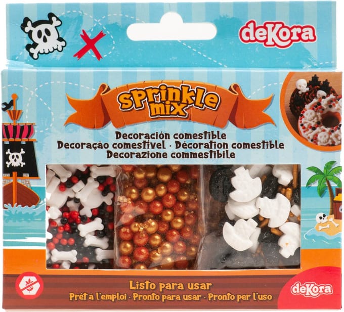 Dekora sprinkles - decoratie Piraten