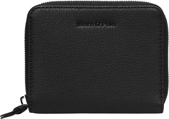 Marc O'Polo Portemonnee Ellis Zip Wallet Black Zwart