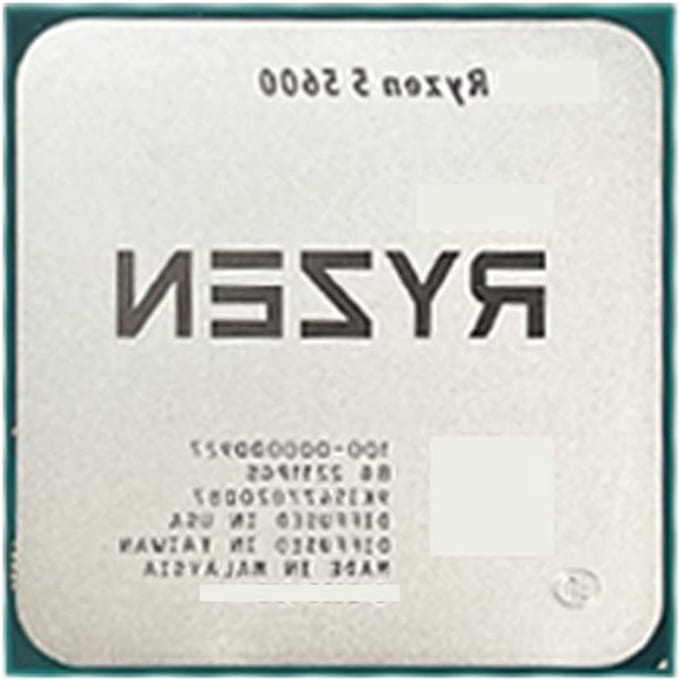 Processor CPU - Desktop Processor - PC Upgrade - 6 Cores 12 Threads - AM4 Socket - Silver