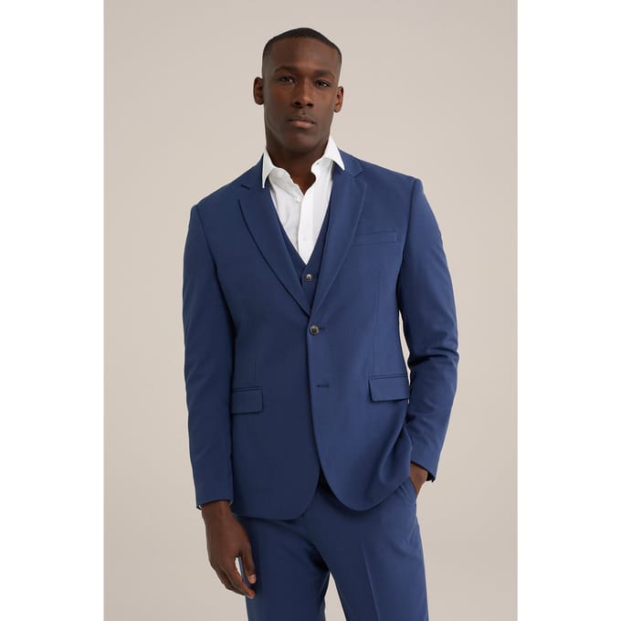 We Fashion Blazer Ice Blue Größe: 44 | Blazer Outlet | Herren | Blau