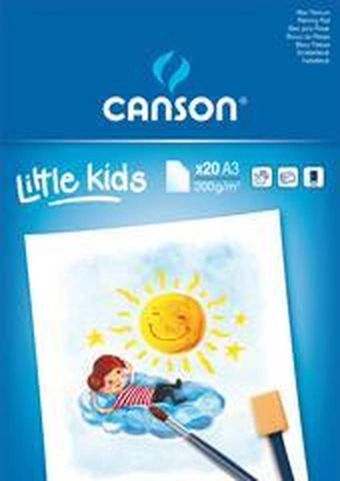 CANSON-kleurblok, DIN A4, 90 g/qm, 30 vel