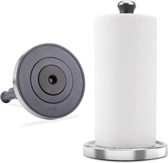 CLVP® Keukenrolhouder Staand - Gootsteenkast Organizer - WC Rol Houder