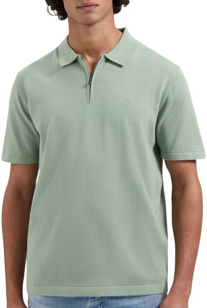 Dstrezzed Dorian Zip Polo Heren - Maat 3XL