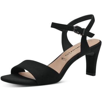 Tamaris dames sandalen met hak zwart - Maat 36