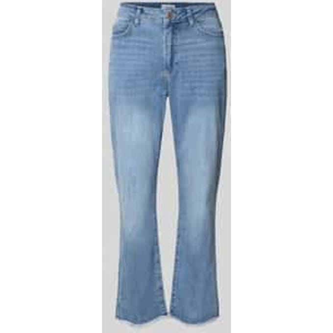 korte jeans met franjes