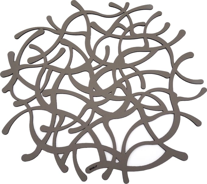 NOOBLU Deco onderlegger TUMBL - Clay grey - Diameter: 60 cm