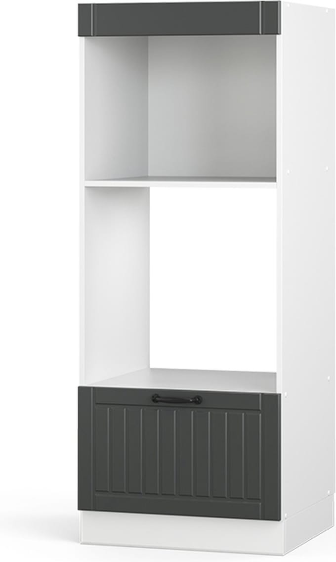 Vicco Fame-Line Magnetronkast – 60 cm open Antraciet landhuis