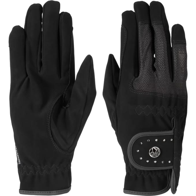 Rijhandschoenen Harry's Horse Domy Mesh Crystal