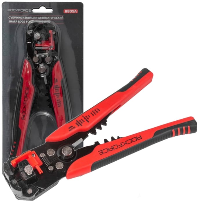 Rockforce RF-6805A - Automatische Isolatiestripper - 11mm Mes - 205mm