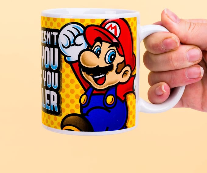Super Mario Mok - 325 ml - Keramiek - What Doesn’t Kill You Makes You Smaller