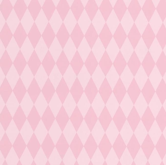 Glööckler Children`s Paradise roze ruiten vlies behang 54142
