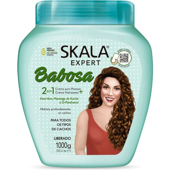Skala Crema Acondicionadora Aloe Vera Hidra Nutritivo 1000 Ml