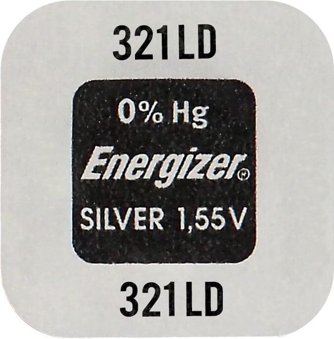 Energizer 321 1.5V batterij knoopcel
